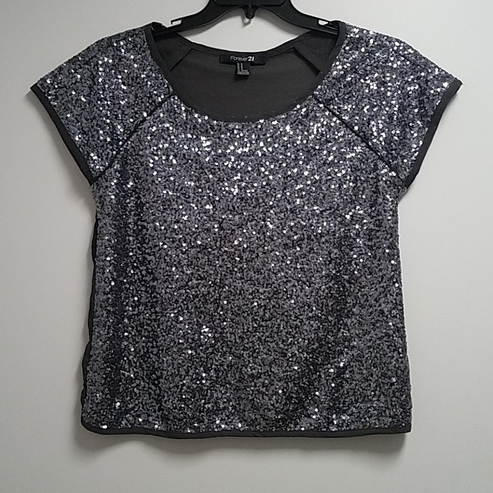 Forever 21 sequin top